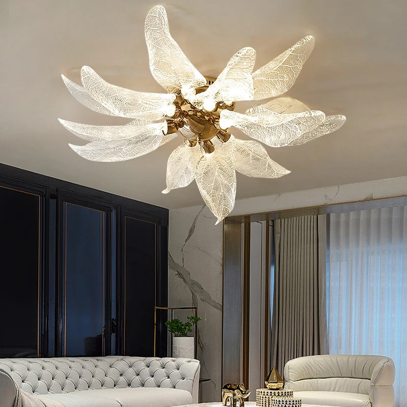 October Leaves  Ceiling Light
