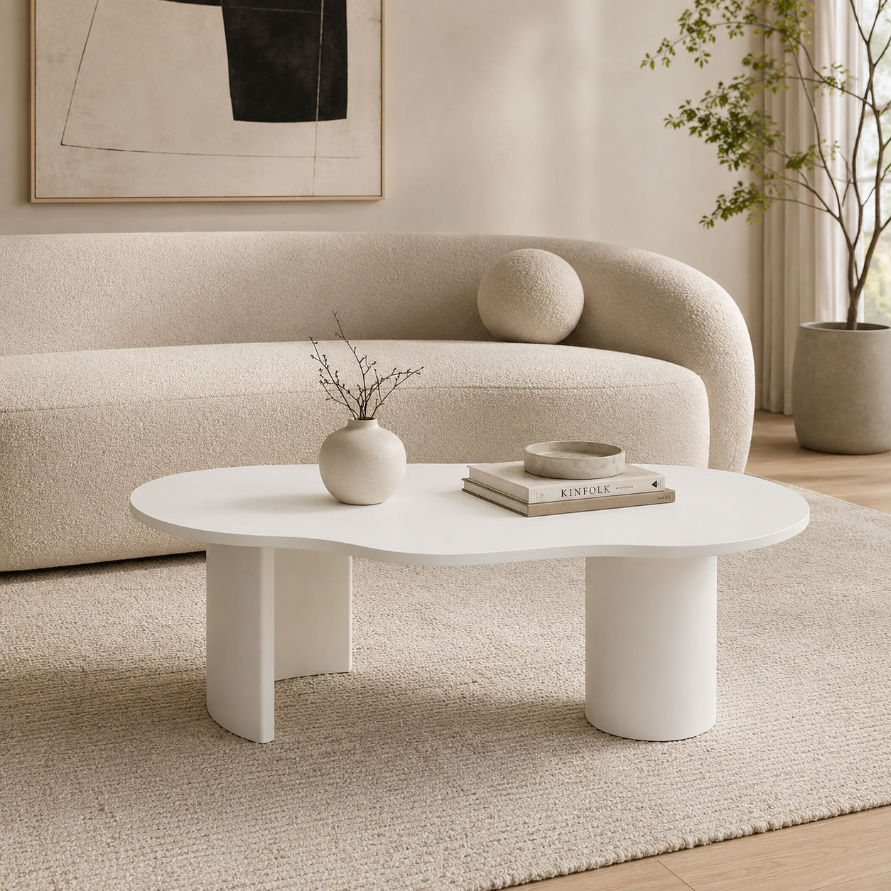 Ovelle Clouds Shape Coffee Table