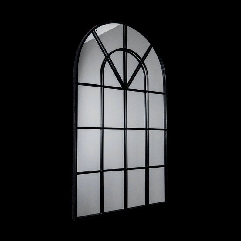 Window Style Arched Mirror 100x60cm