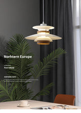 Nordic Two Tone Retro Pendant Lamp