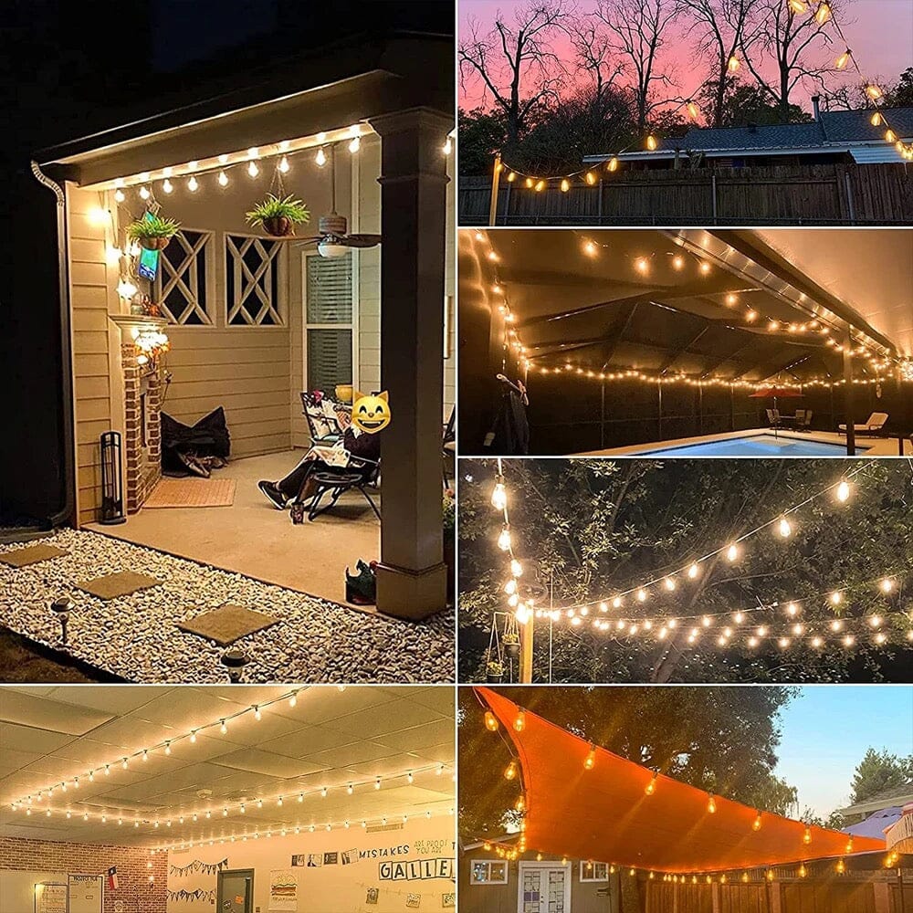 NYRA LED Solar String Lights