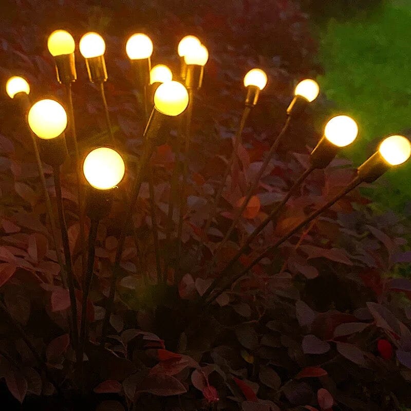 Orange outlet garden lights