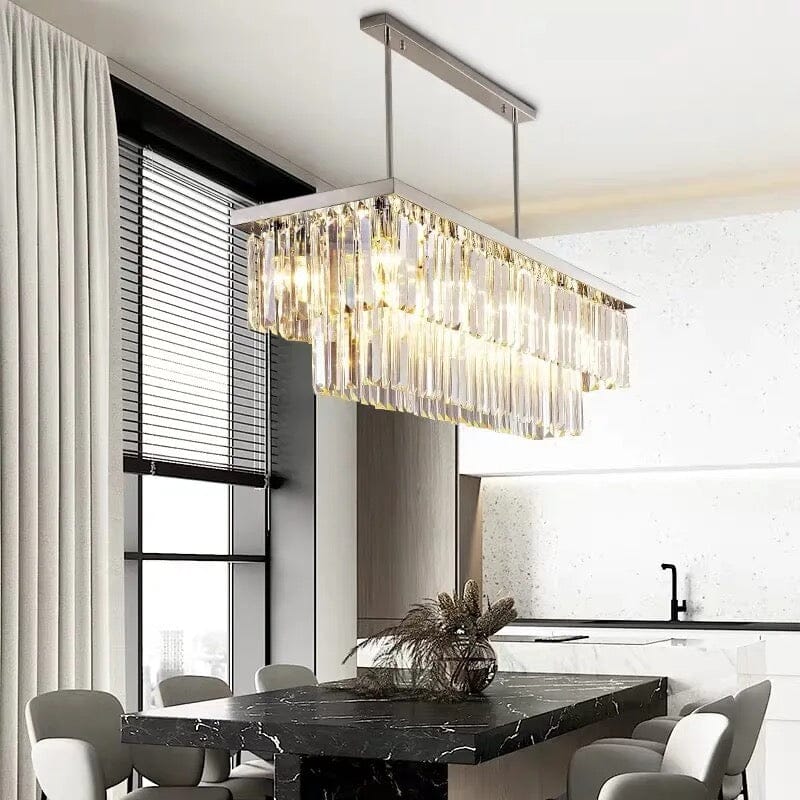 Sharon Crystal Pendant Dining Room Chandelier