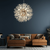 Crystal Dandelion pendant light