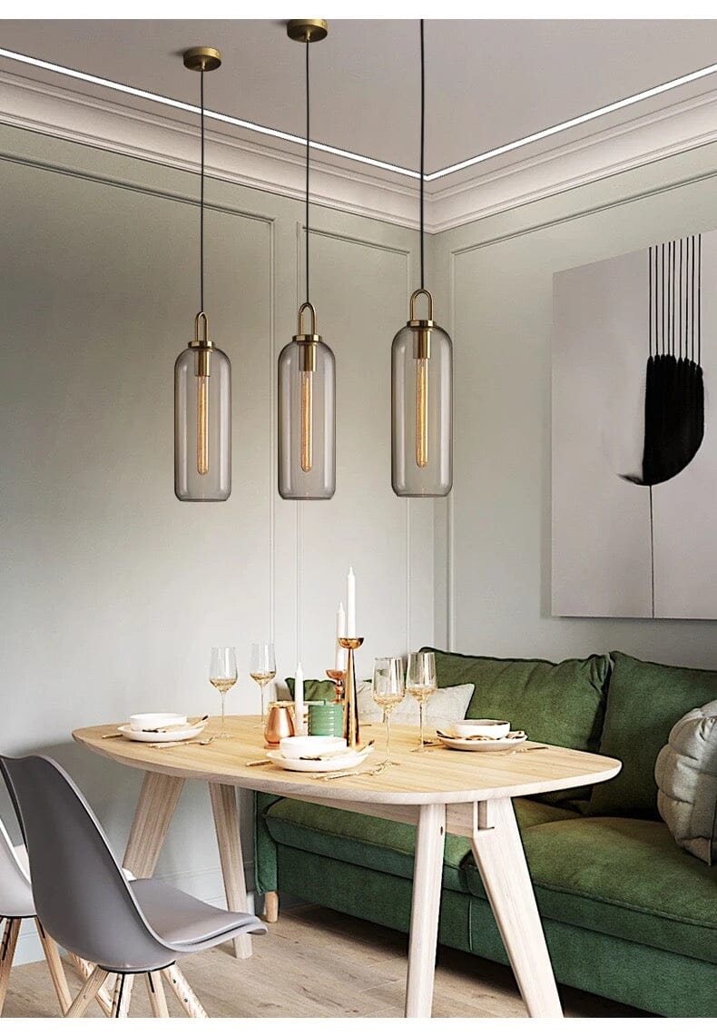 Modern Smoky Stafford Lights