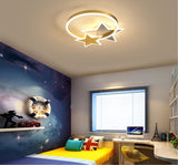 Nursery Star Ring LED Ceiling Lamp