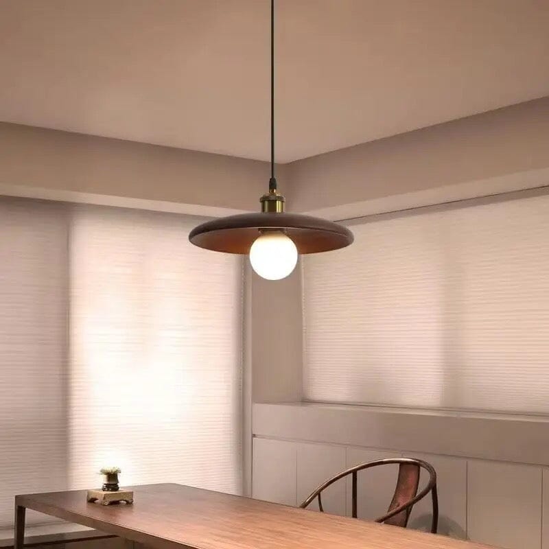 Nordic Solid Wood Decorative Pendant Light