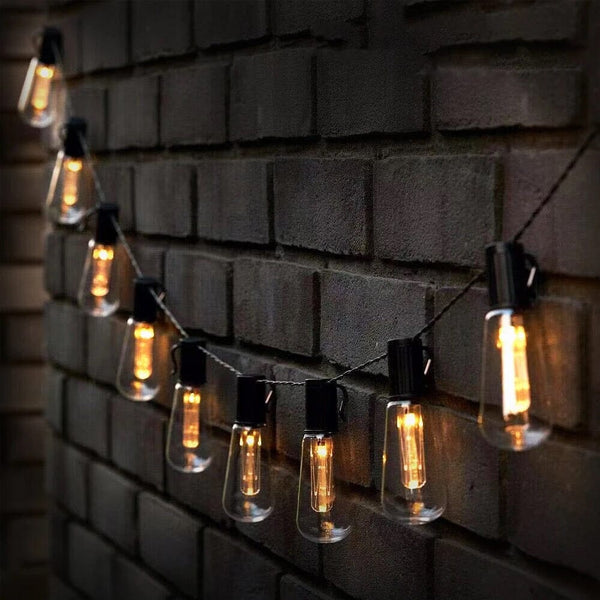 NYRA LED Solar String Lights IP65 Waterproof