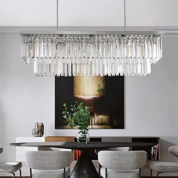 Sharon Crystal Pendant Dining Room Chandelier