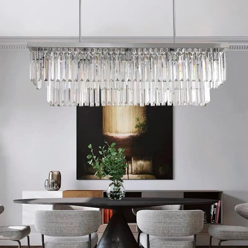 Sharon Crystal Pendant Dining Room Chandelier