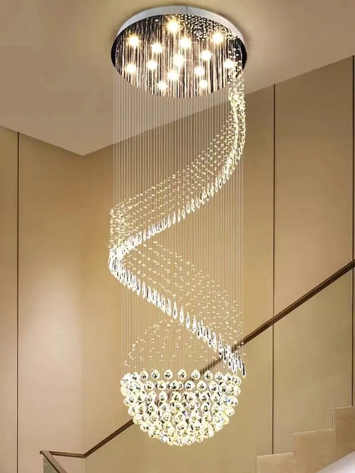 The Duplex Crystal Chandelier