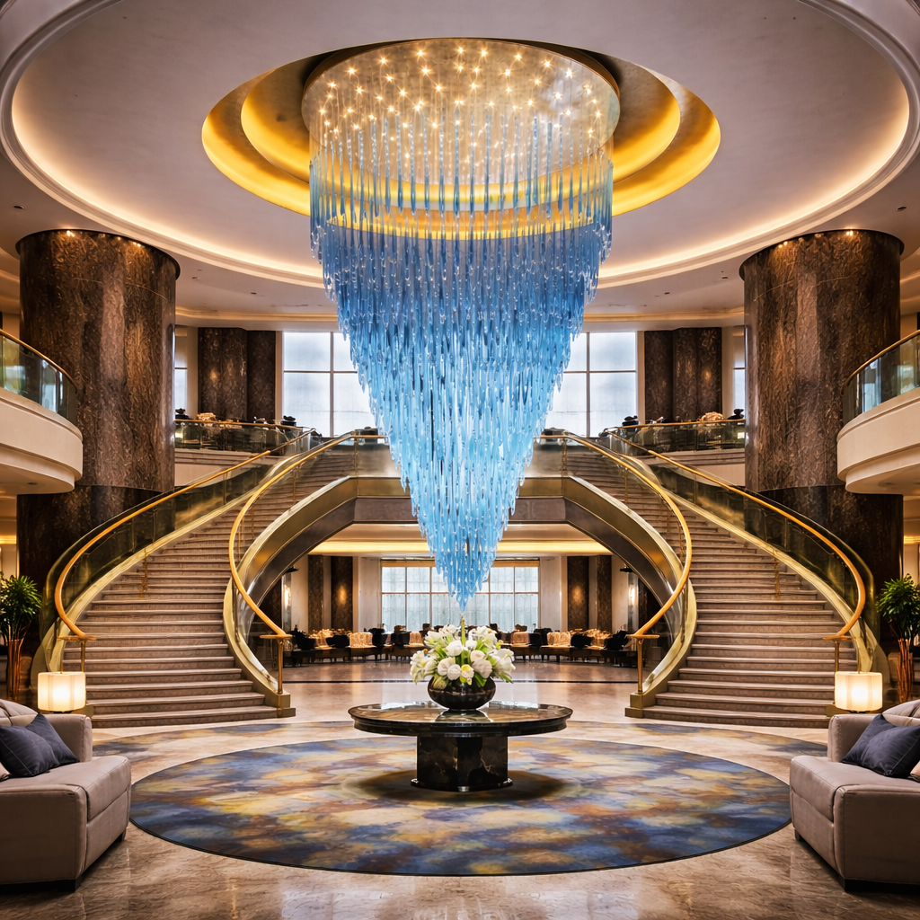 Elio Bespoke Crystal Chandelier