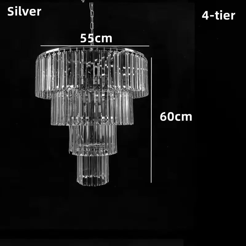 Ice Bar Crystal Chandelier