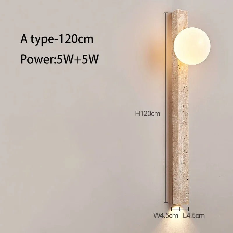 Travora Stone Wall Light