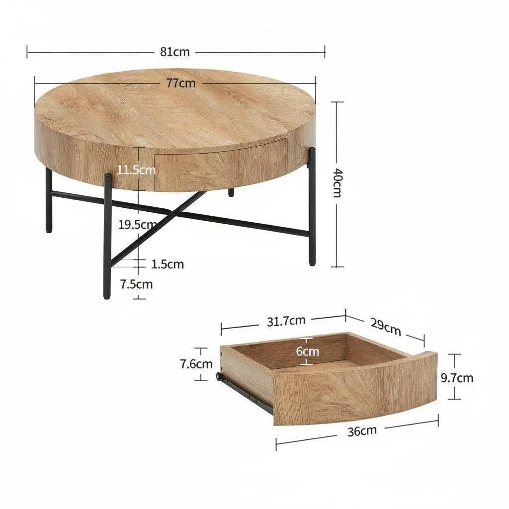 Kova Round Coffee Table