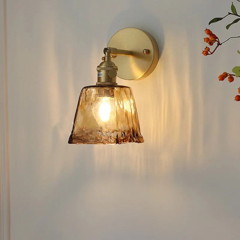 Elyndor Glass Wall Lamp