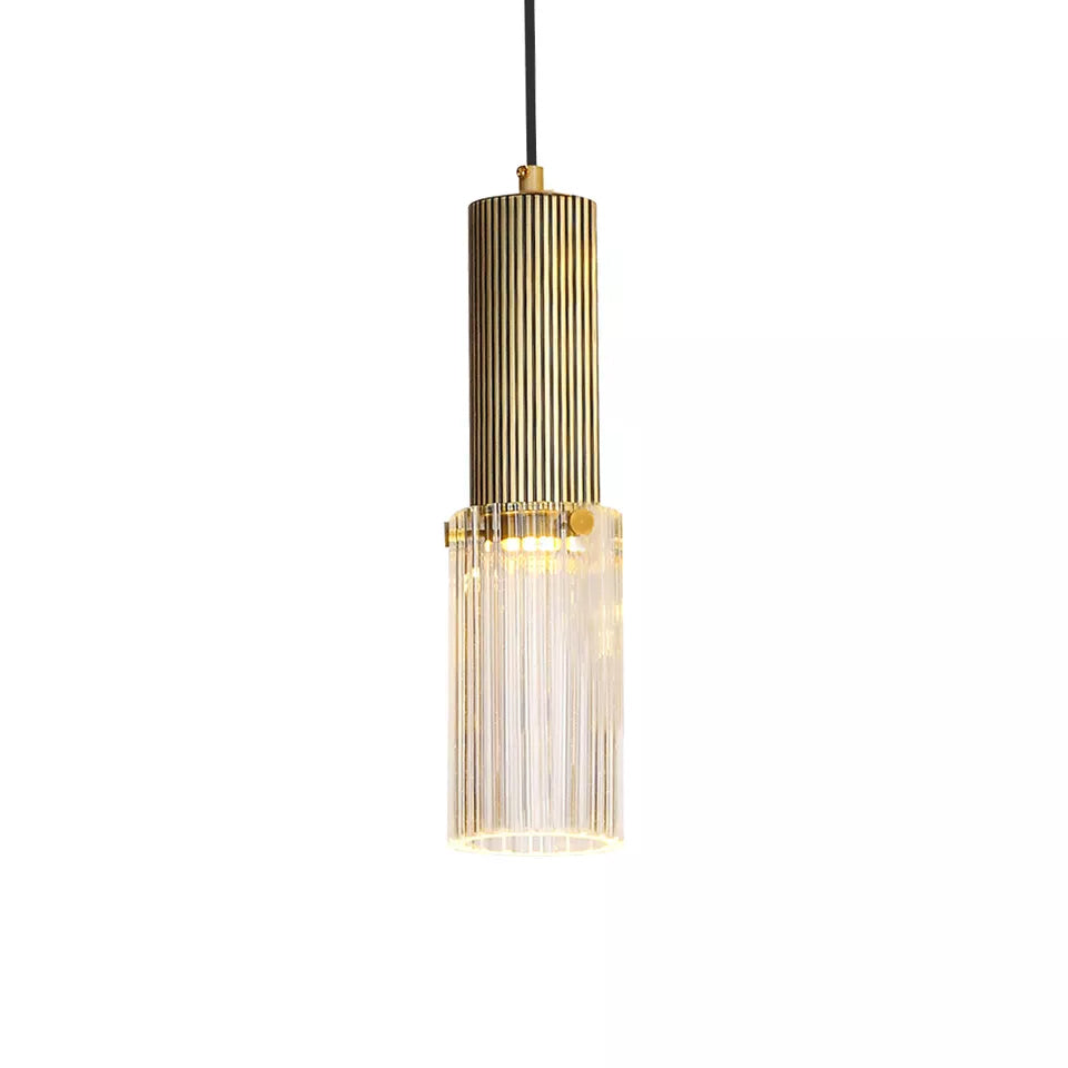 Nyra Glass Tube Pendant