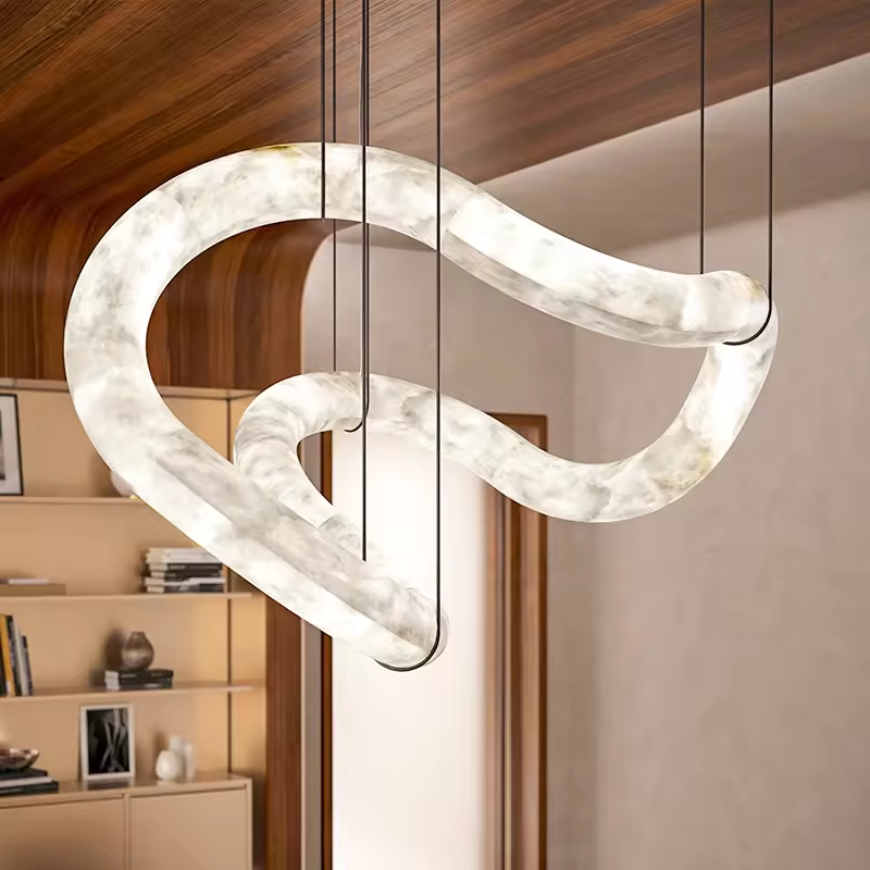 Vaaz Alabaster Chandelier