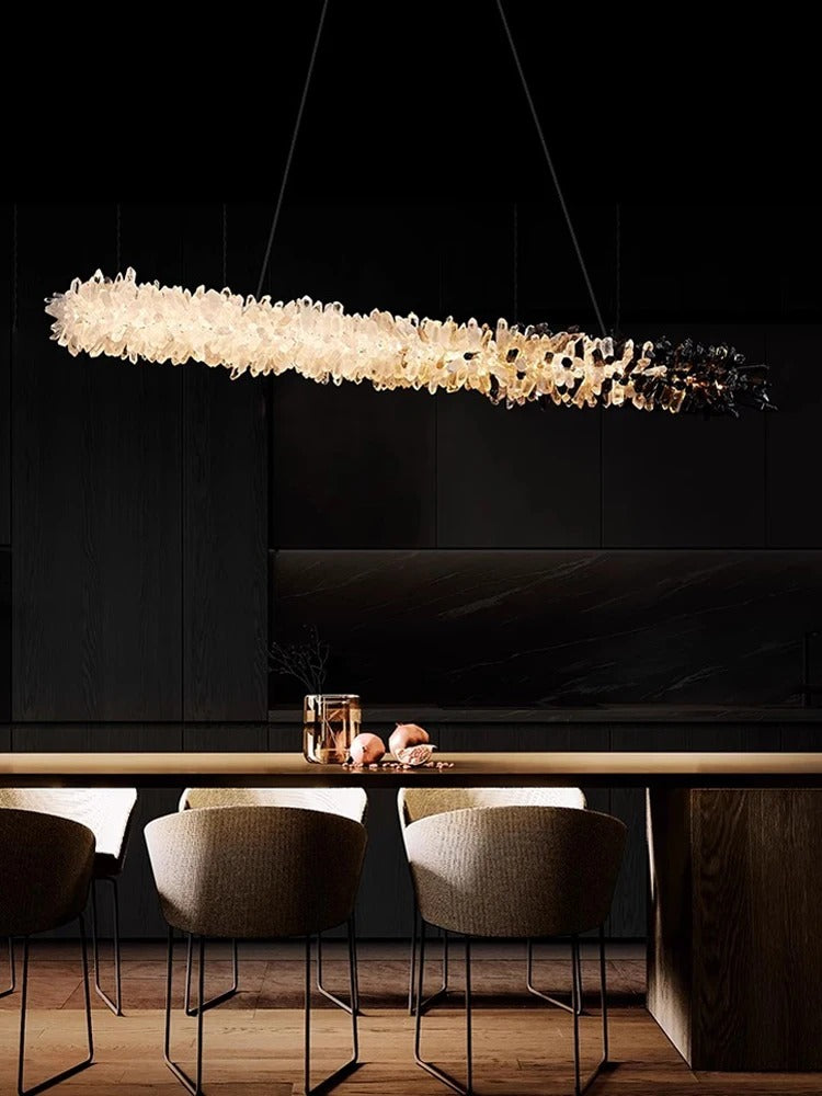 Lorqen Linear Crystal Chandelier