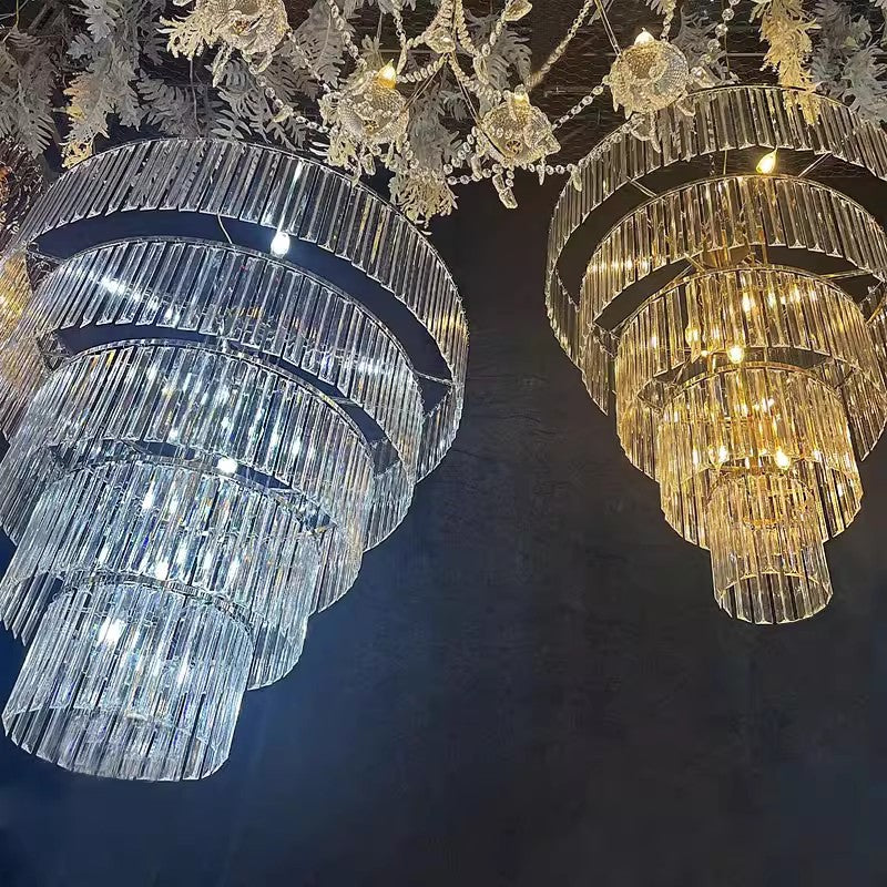 Ice Bar Crystal Chandelier