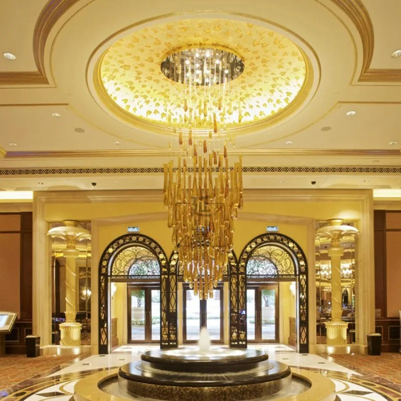 Luminic Water Drop Crystal Chandelier