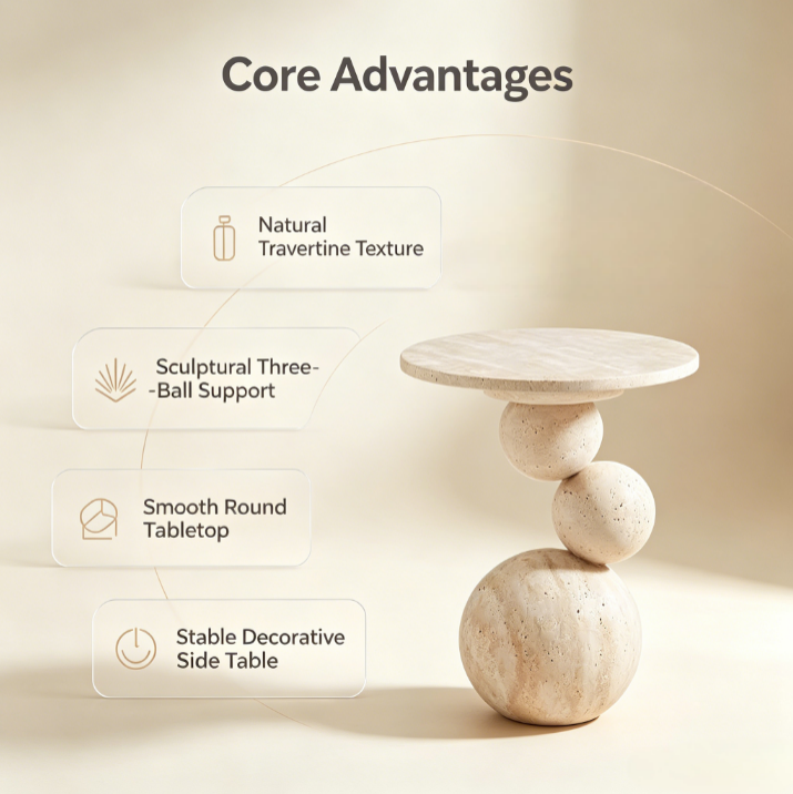 Vantoro Travertine Coffee Table