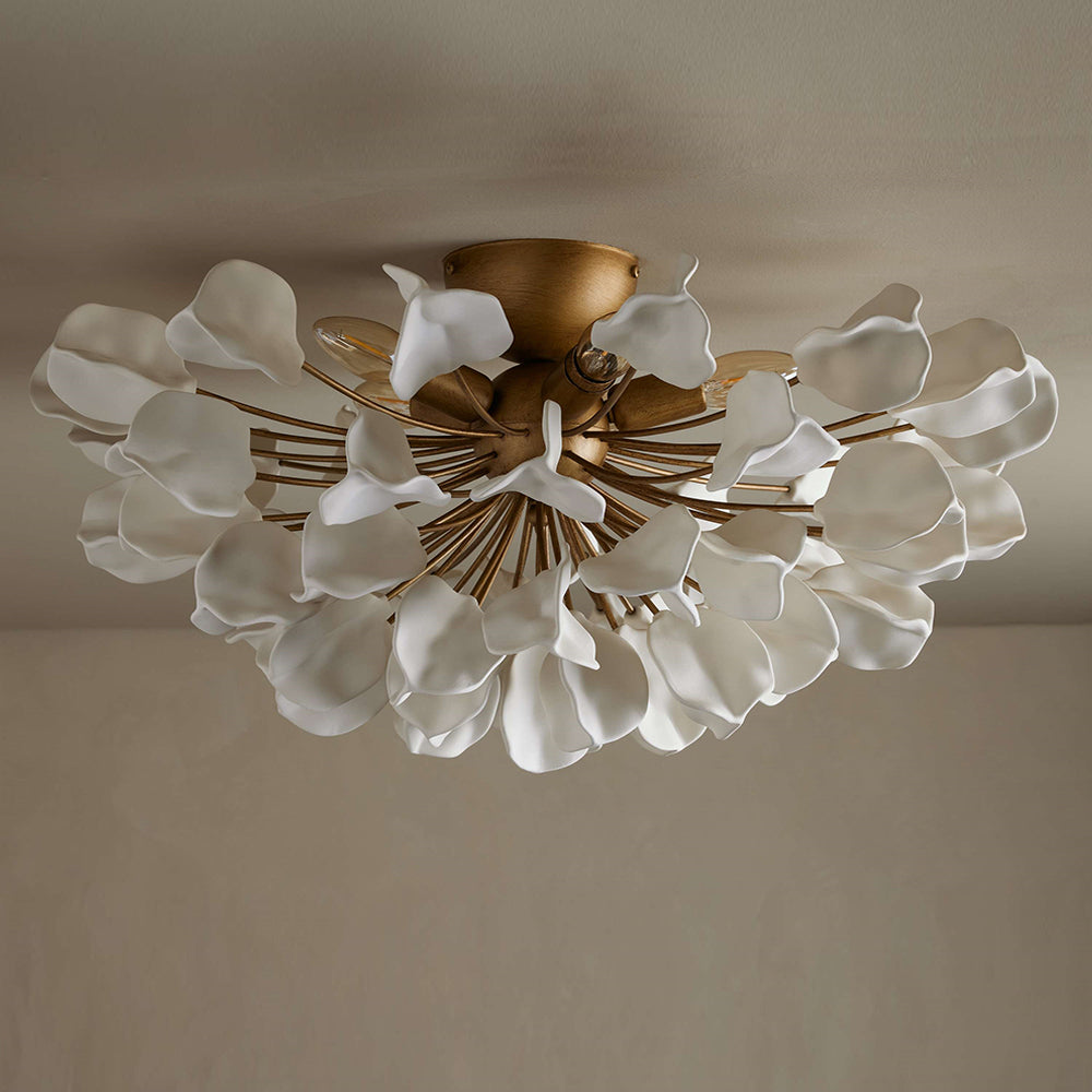Floravia Ceramic Chandelier