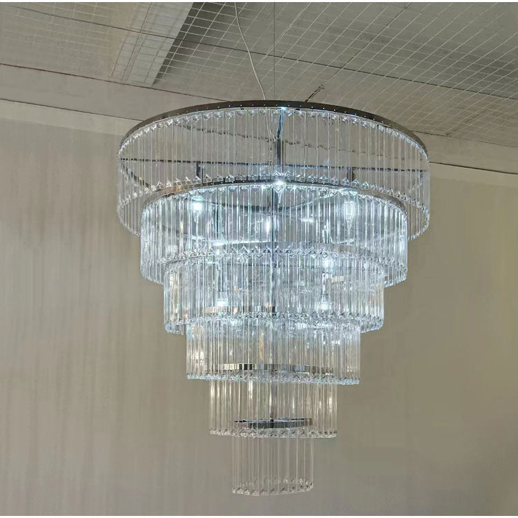 Ice Bar Crystal Chandelier