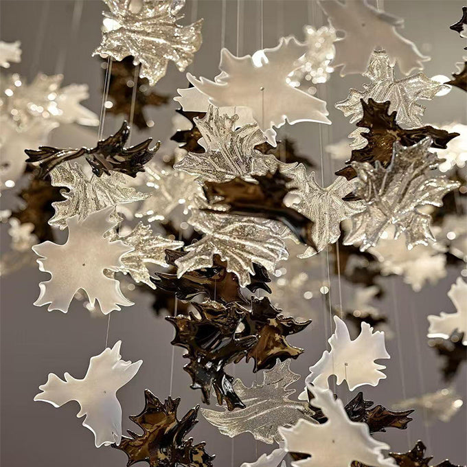 Floating Leaves Modern Chandelier