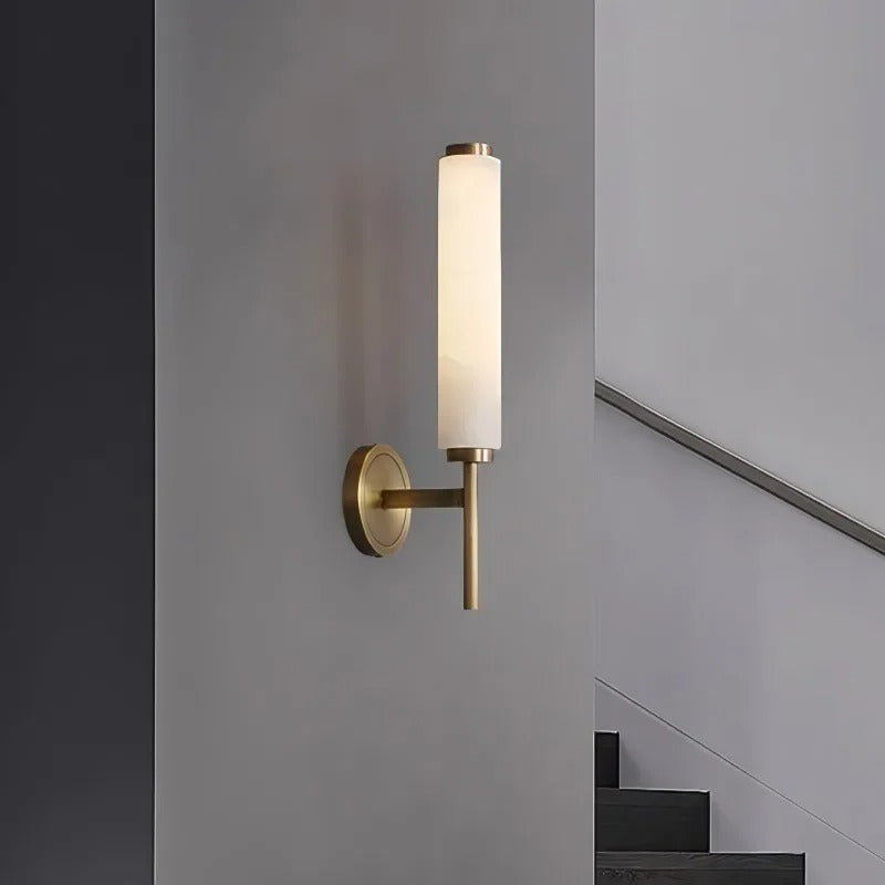 Alistair marble wall light set of two