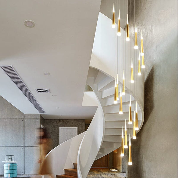 Luxury Droplet Foyer Pendant