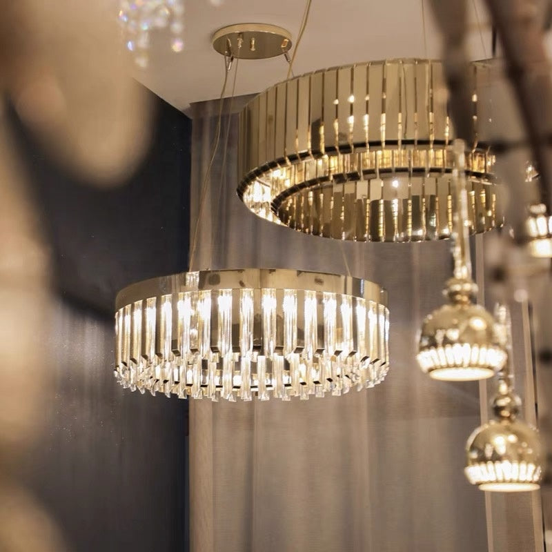 Nectar Round Crystal Chandelier