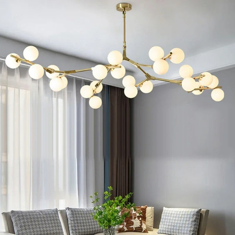 Branzia Glass Balls Chandelier