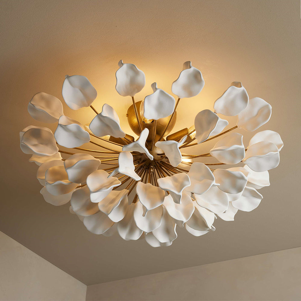 Floravia Ceramic Chandelier
