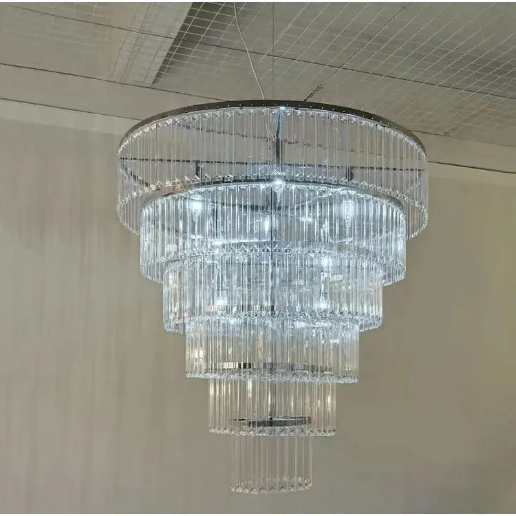 Ice Bar Crystal Chandelier