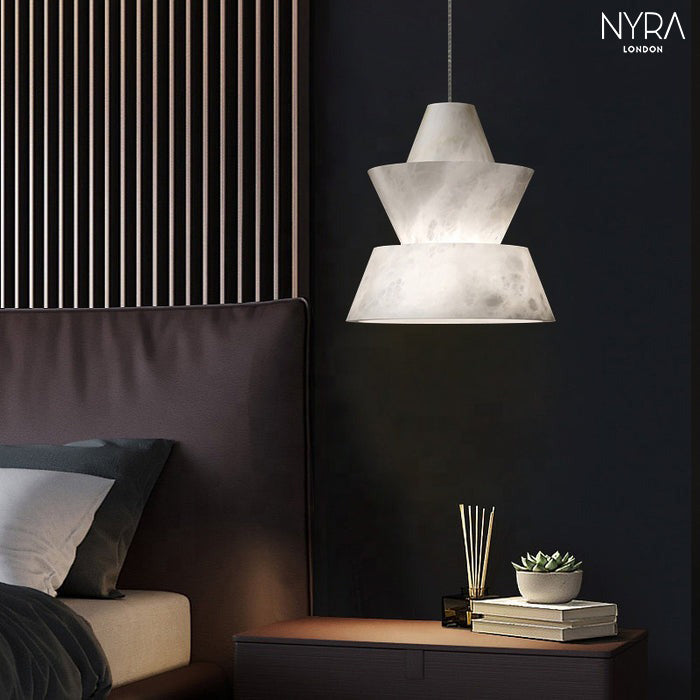 Orbix Alabaster Pendant Light