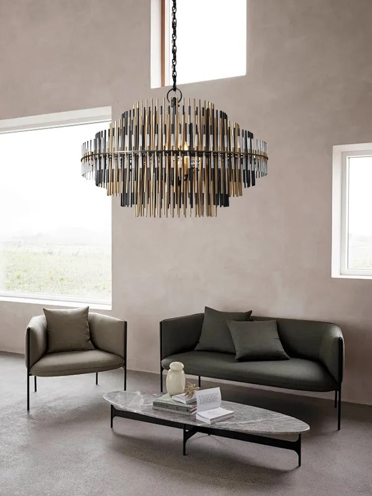 Indus Glass Bar Pendant Light