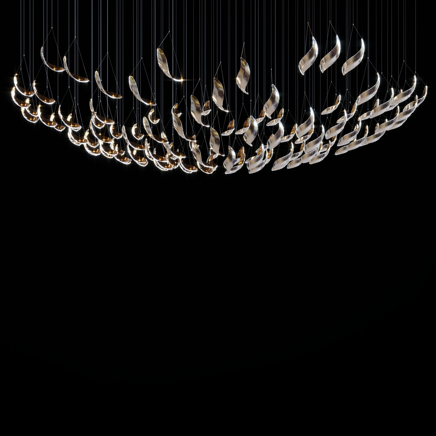 Opal Mirage Chandelier