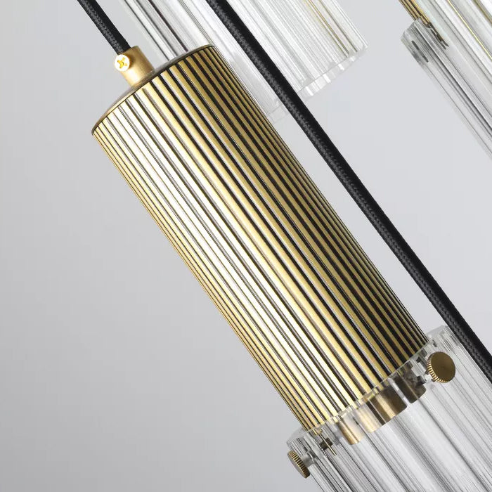Nyra Glass Tube Pendant