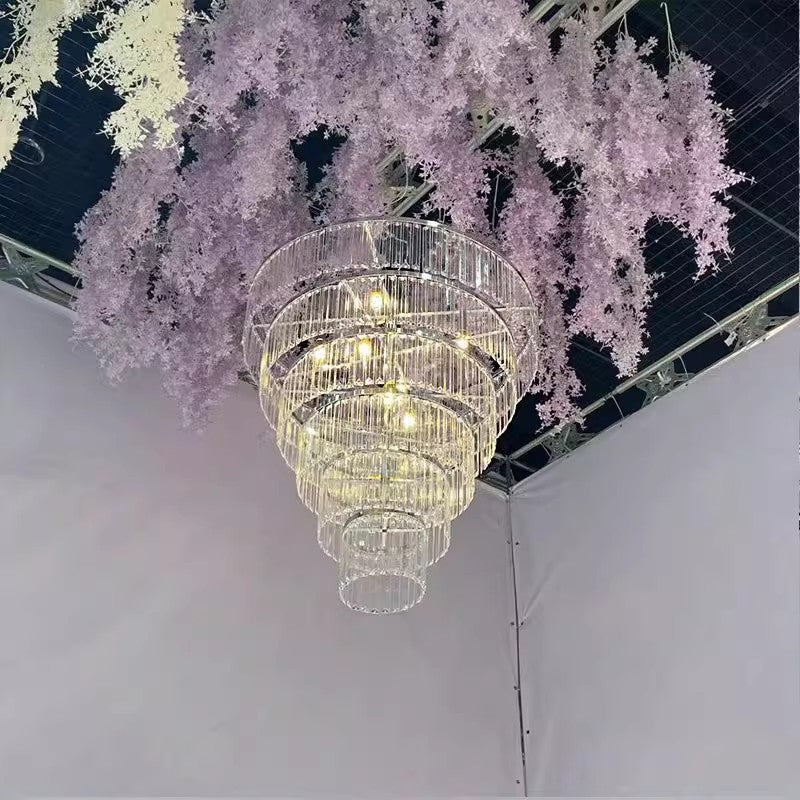 Ice Bar Crystal Chandelier