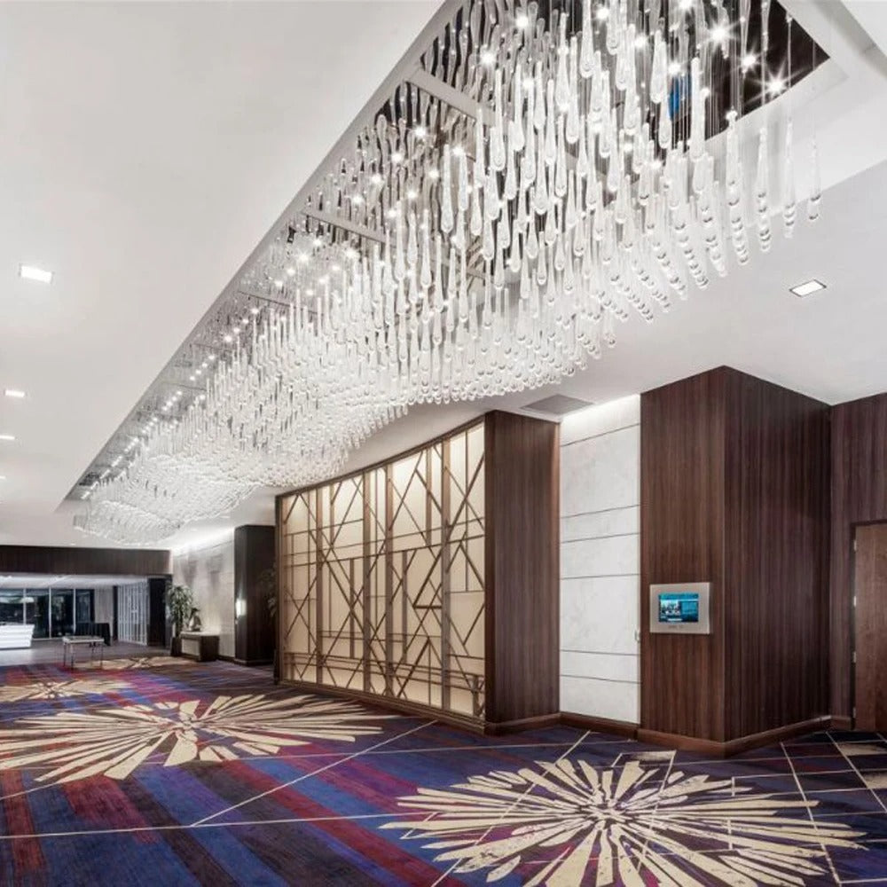 Luminic Water Drop Crystal Chandelier