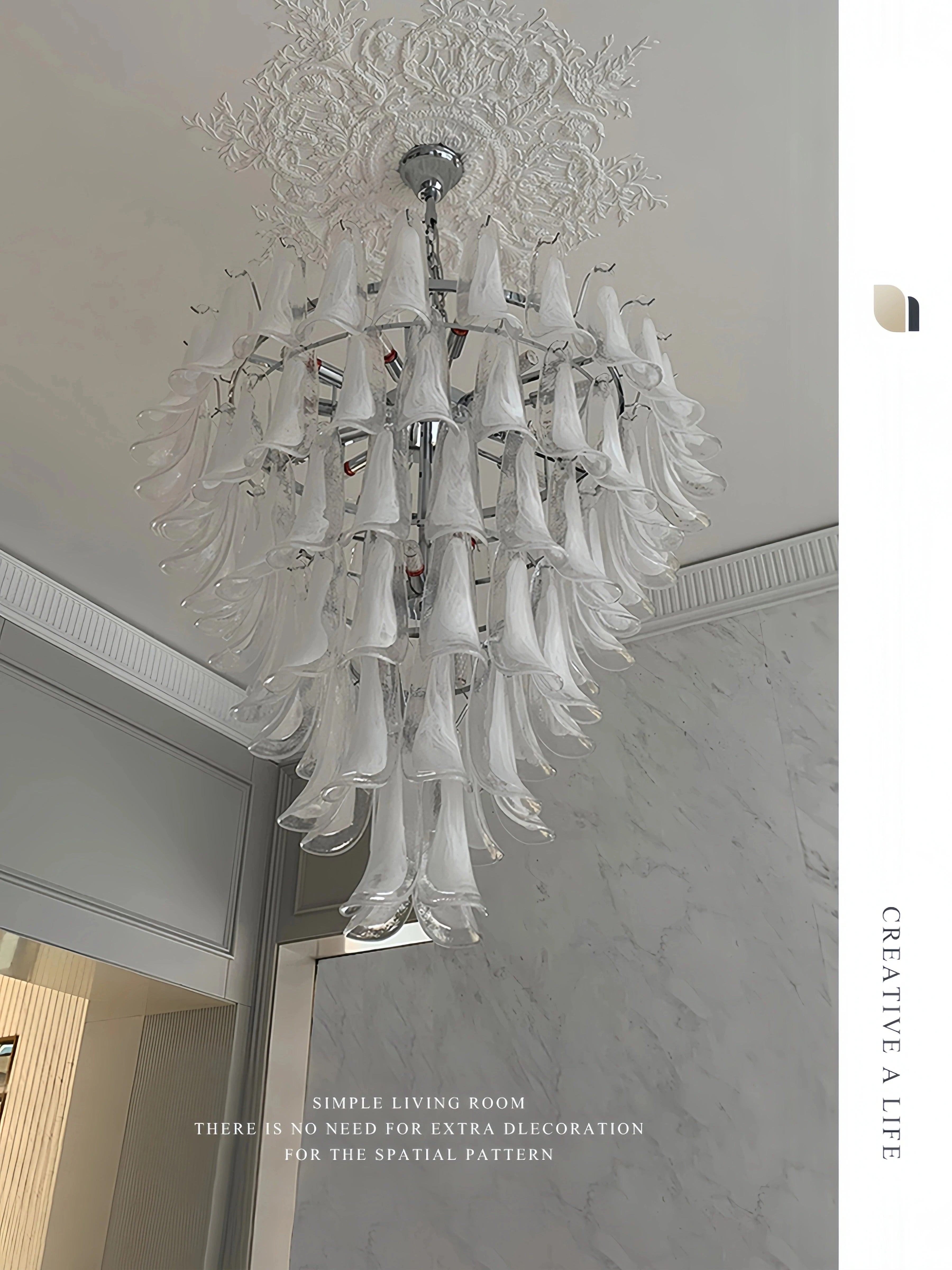 Maisonix Glass Pendant Light