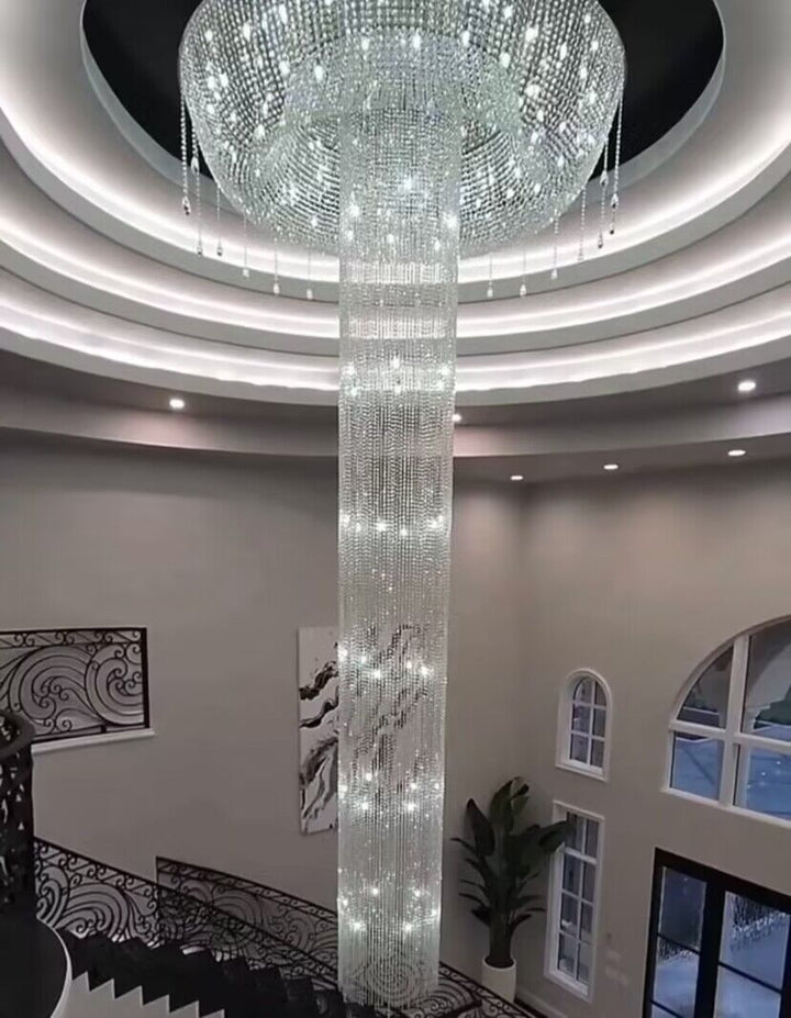 Kresta Extra Large Waterfall Crystal Chandelier