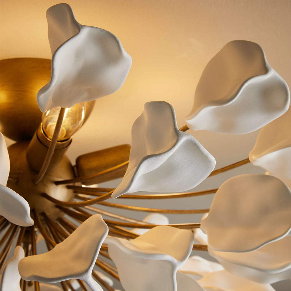 Floravia Ceramic Chandelier