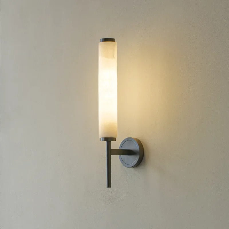 Alistair marble wall light set of two