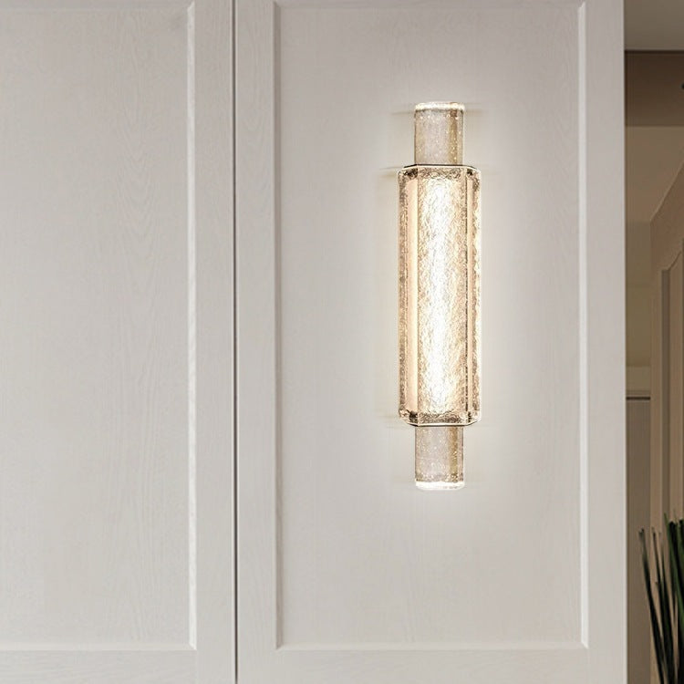 Elorix Transparent Glass Wall Lamp