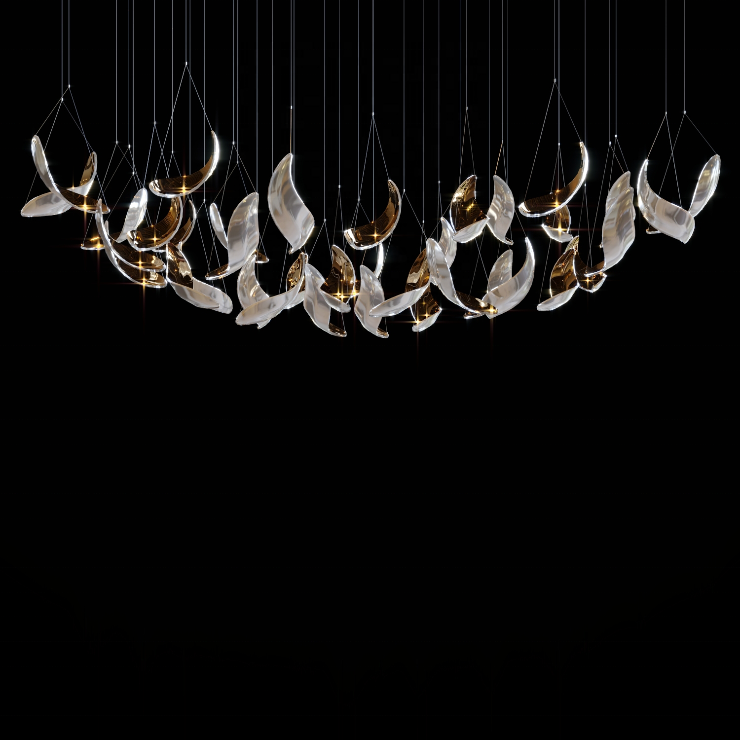 Opal Mirage Chandelier