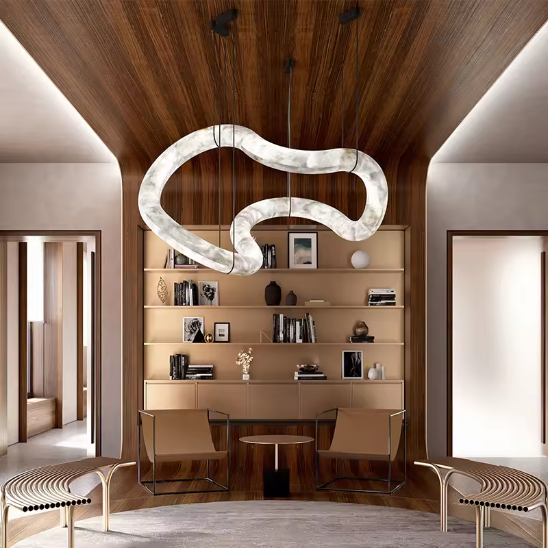 Vaaz Alabaster Chandelier