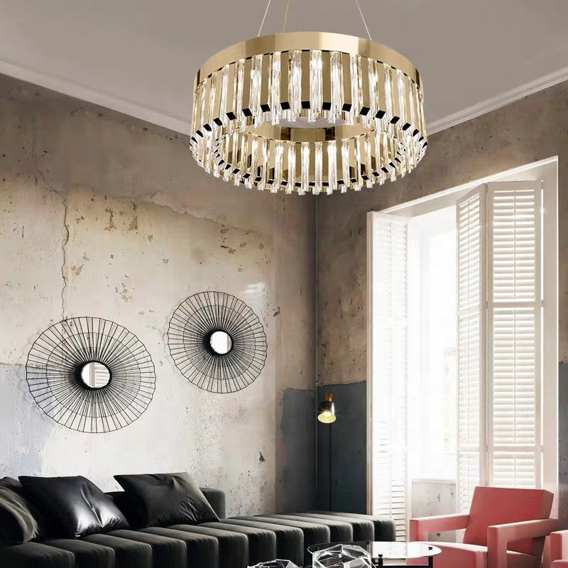 Nectar Round Crystal Chandelier