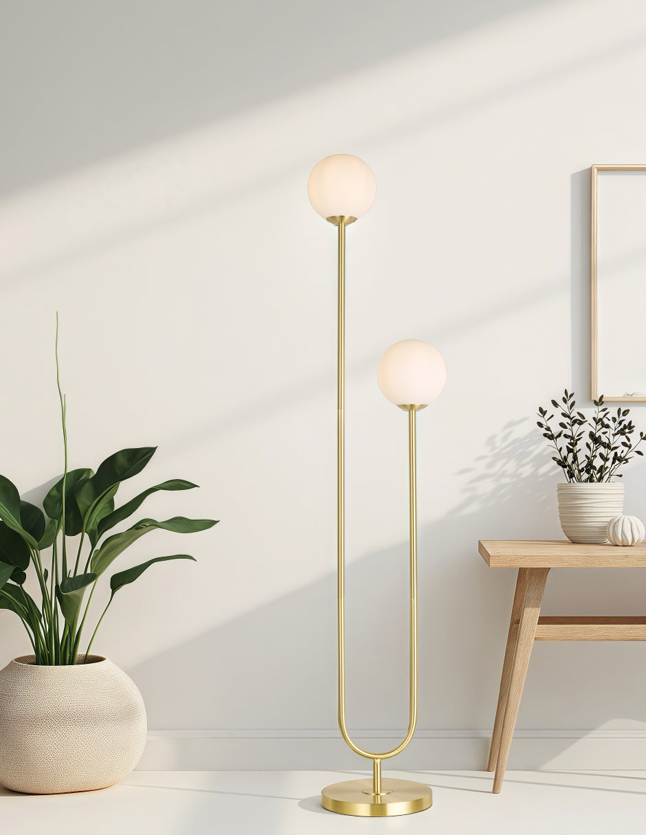 Lumira Twin Globe Floor Lamp